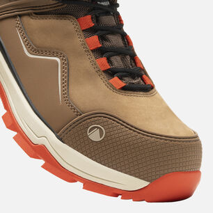 Zapato Seguridad Lippi Pro Work Mujer Atmos Mid Caf&eacute; Claro